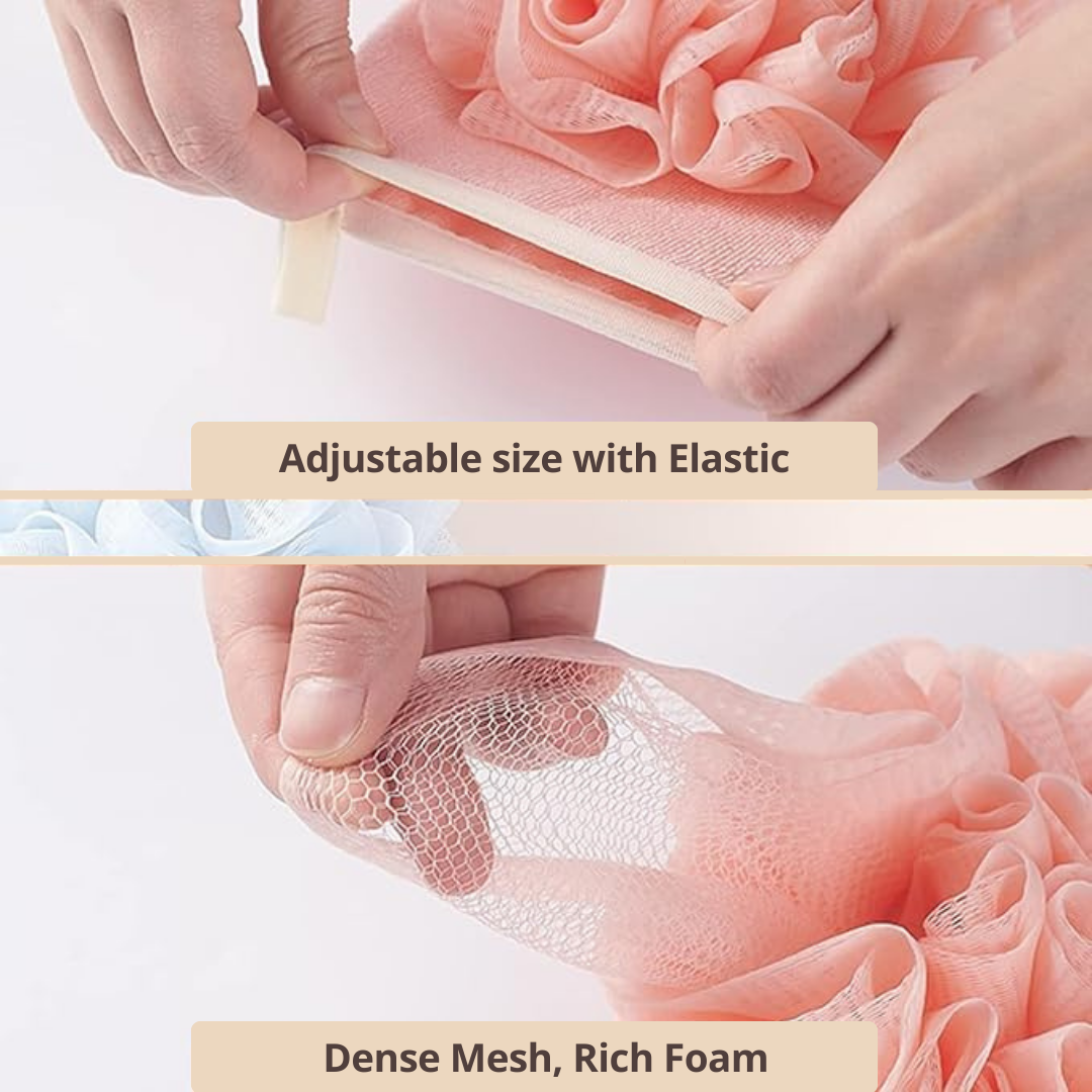 2-in-1 Deep Exfoliating Glove & Loofah Sponge