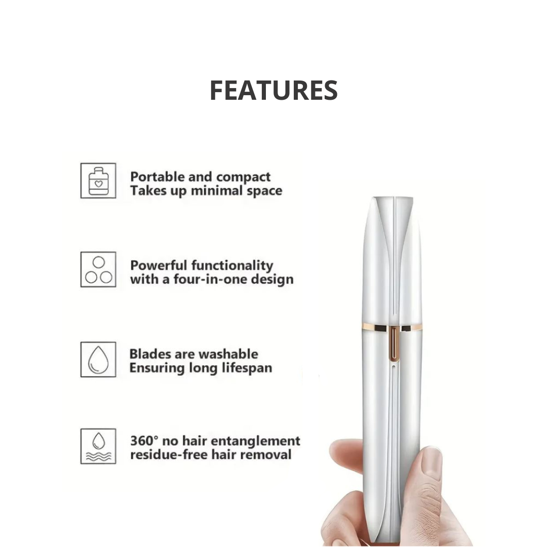 4-in-1 Rechargeable Shaver - Face & Body Grooming