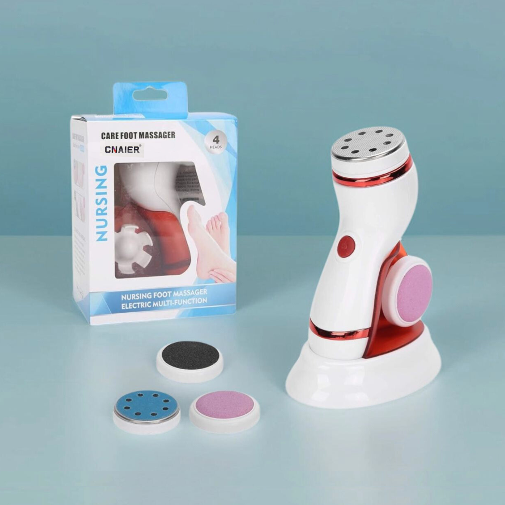 4-in-1 Electric Pedicure Tool – Callus Remover