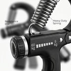 GripMaster Pro™ Adjustable Resistance Hand Gripper
