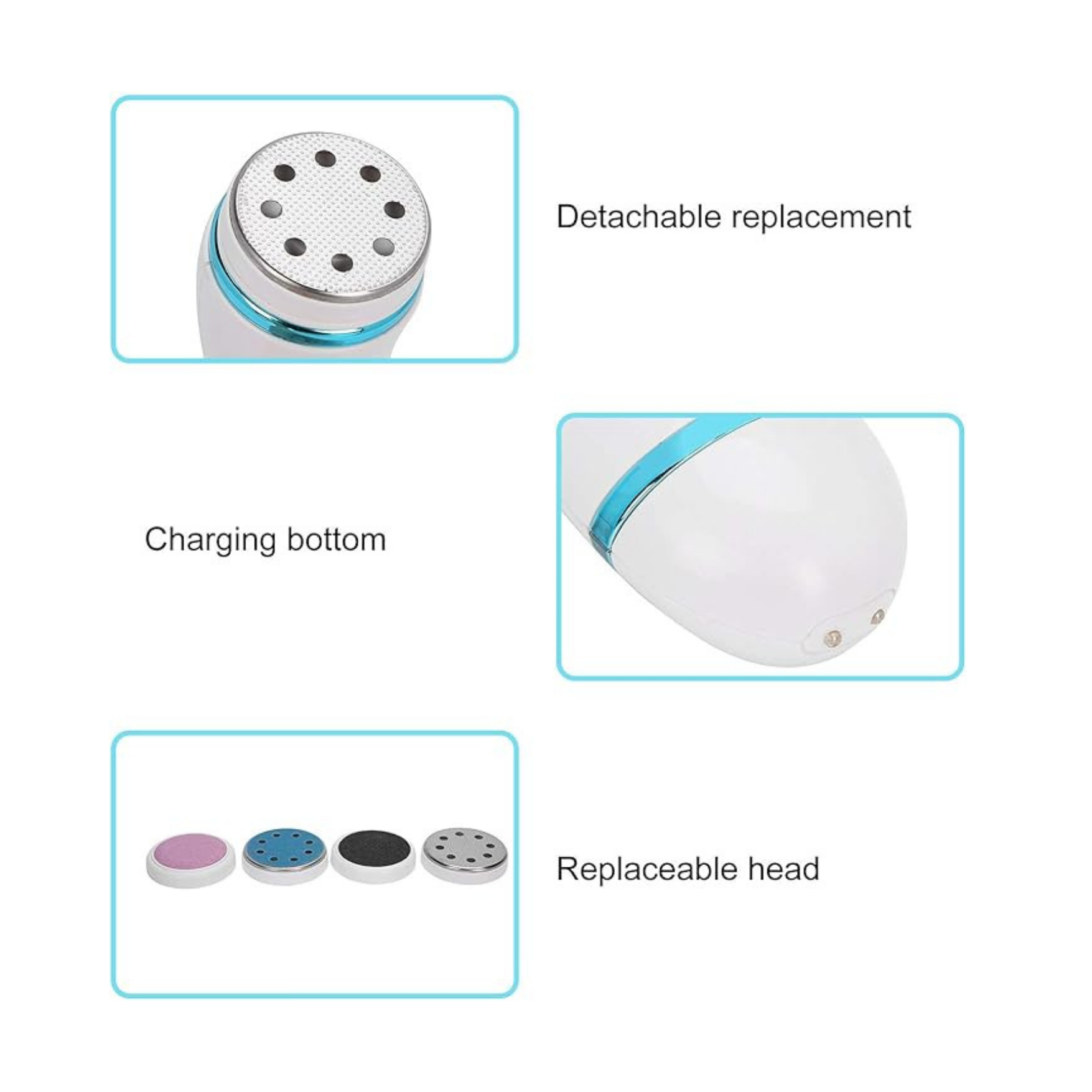 4-in-1 Electric Pedicure Tool – Callus Remover