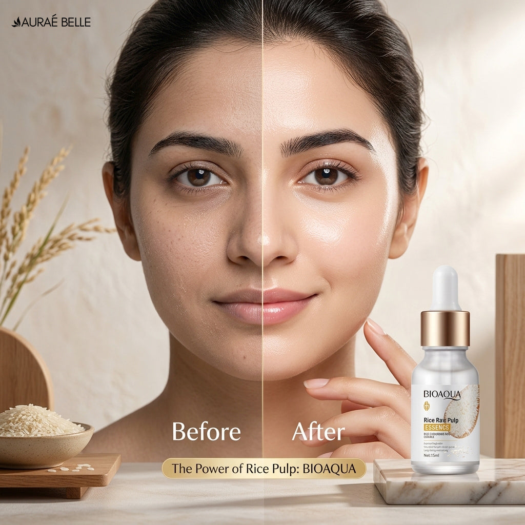 BIOAQUA Rice Raw Pulp Serum + BIOAQUA Rice Mask