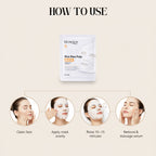 BIOAQUA Rice Raw Pulp Face Mask Natural Glow