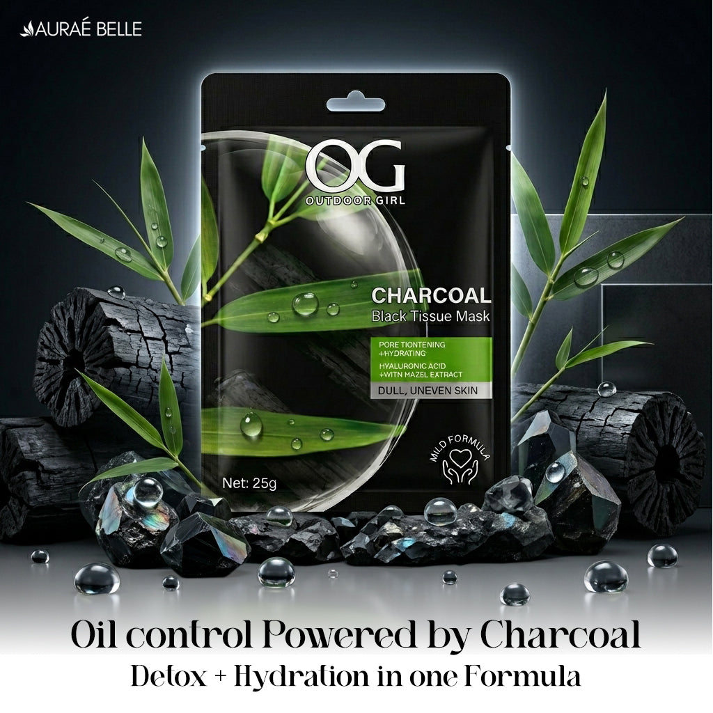 OG CHARCOAL Black Tissue Mask