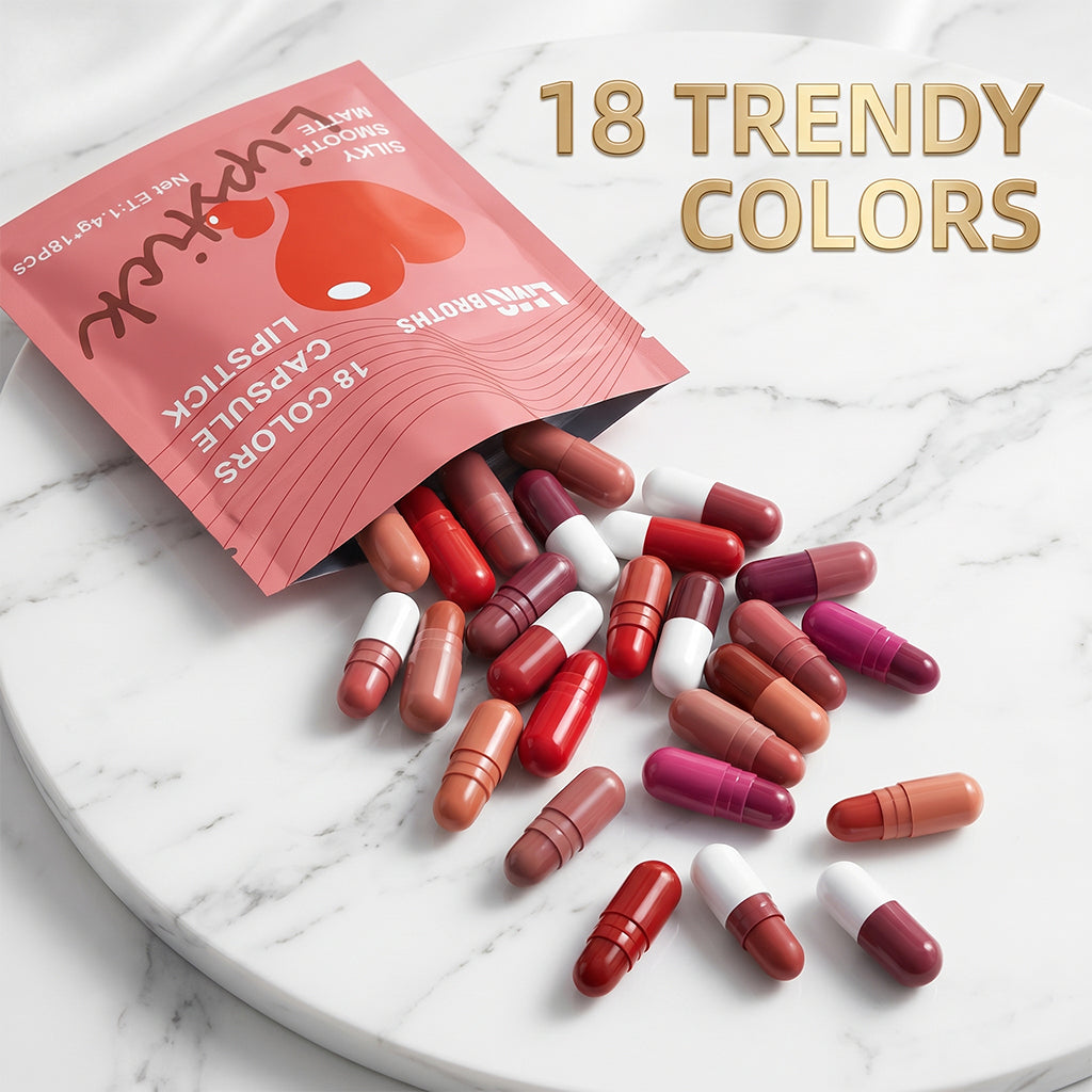 LipPop™ 18 Capsule Lipstick Shades Set