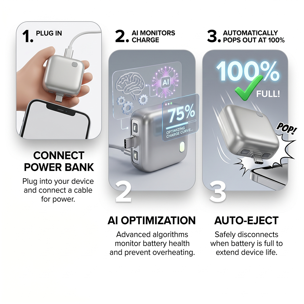 SmartCut™ Auto Power Off 140W Charger