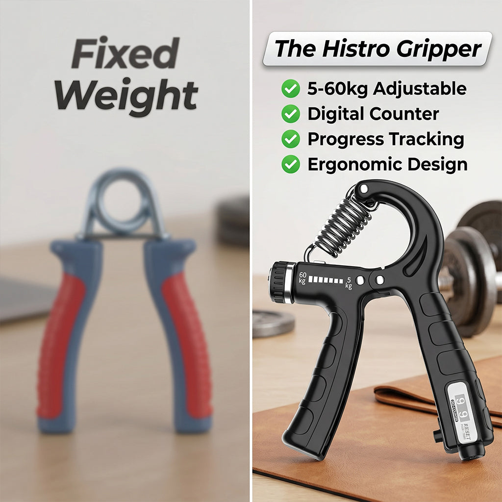 GripMaster Pro™ Adjustable Resistance Hand Gripper