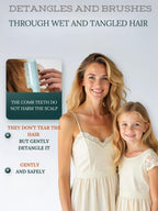 One-Click Self Cleaning Hair Brush