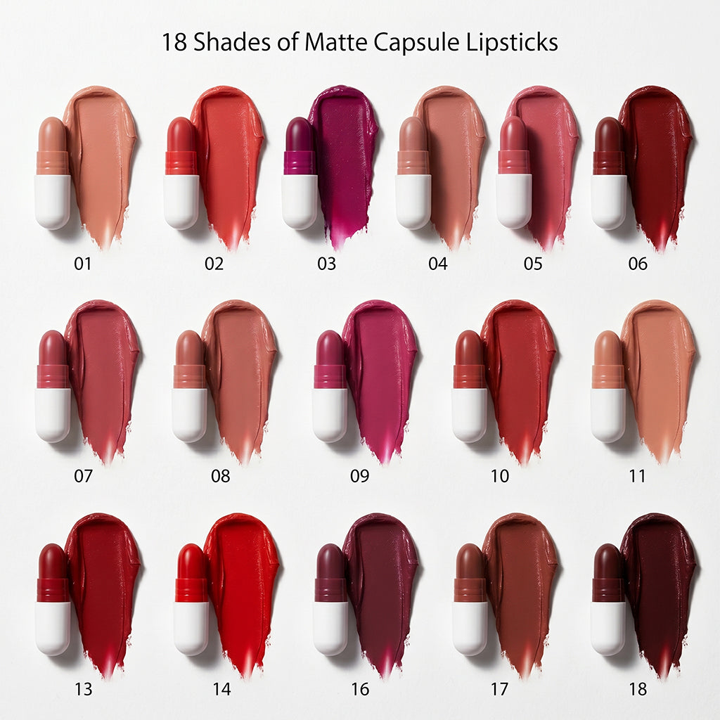 LipPop™ 18 Capsule Lipstick Shades Set