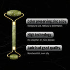 Jade Roller & Gua Sha Set - Facial Massage Tools