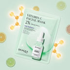 BIOAQUA Vitamin C Brightening Face Sheet Mask