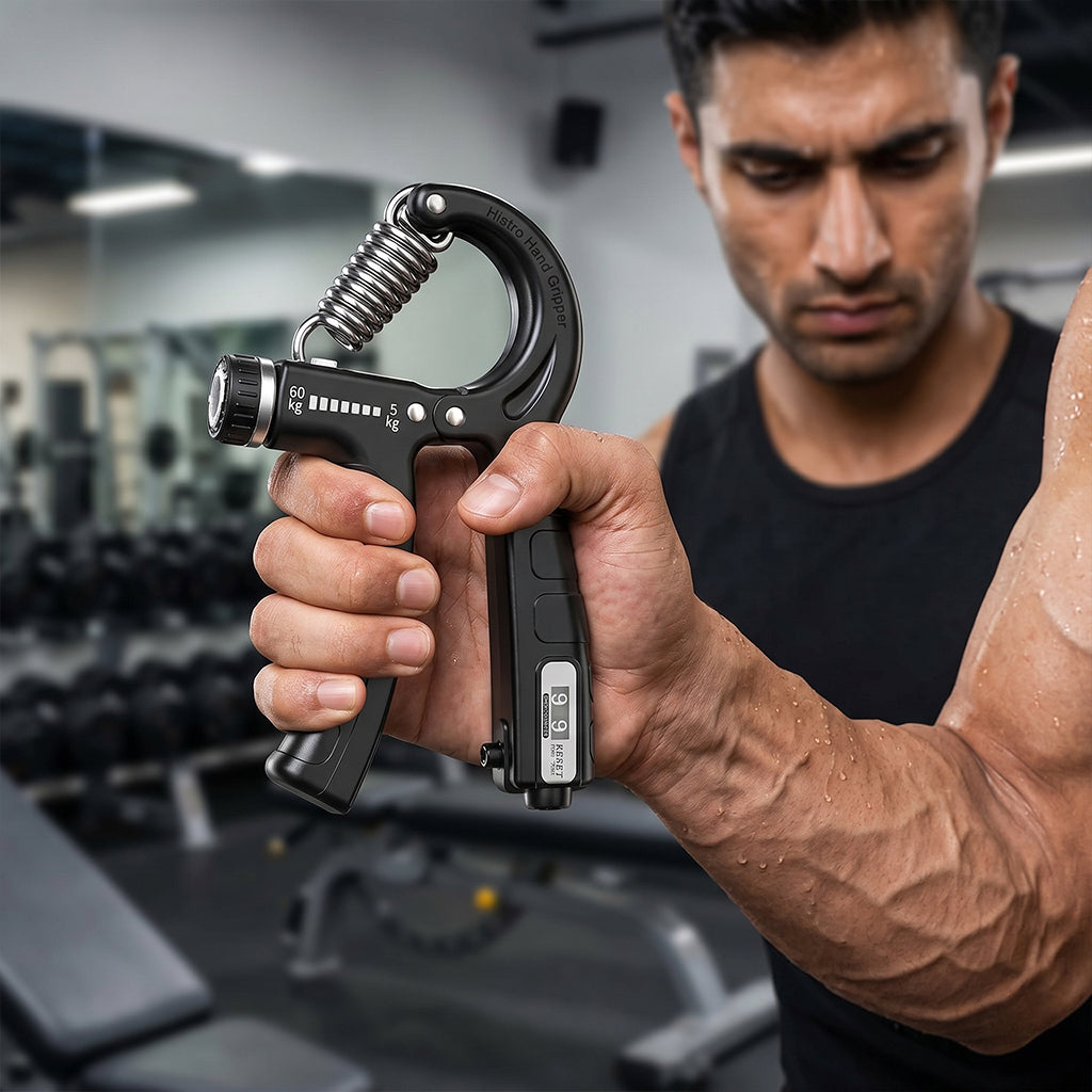 GripMaster Pro™ Adjustable Resistance Hand Gripper