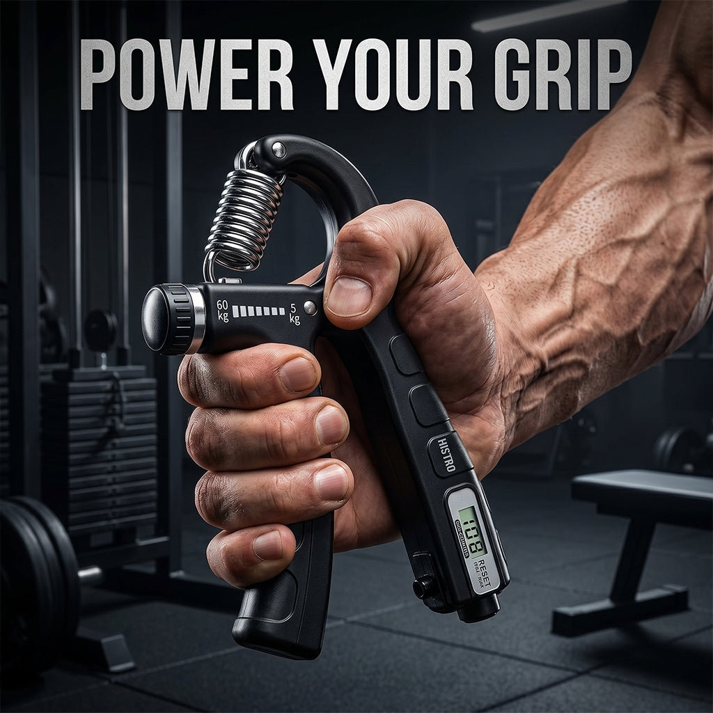GripMaster Pro™ Adjustable Resistance Hand Gripper
