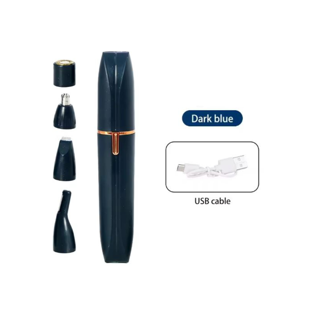 4-in-1 Rechargeable Shaver - Face & Body Grooming