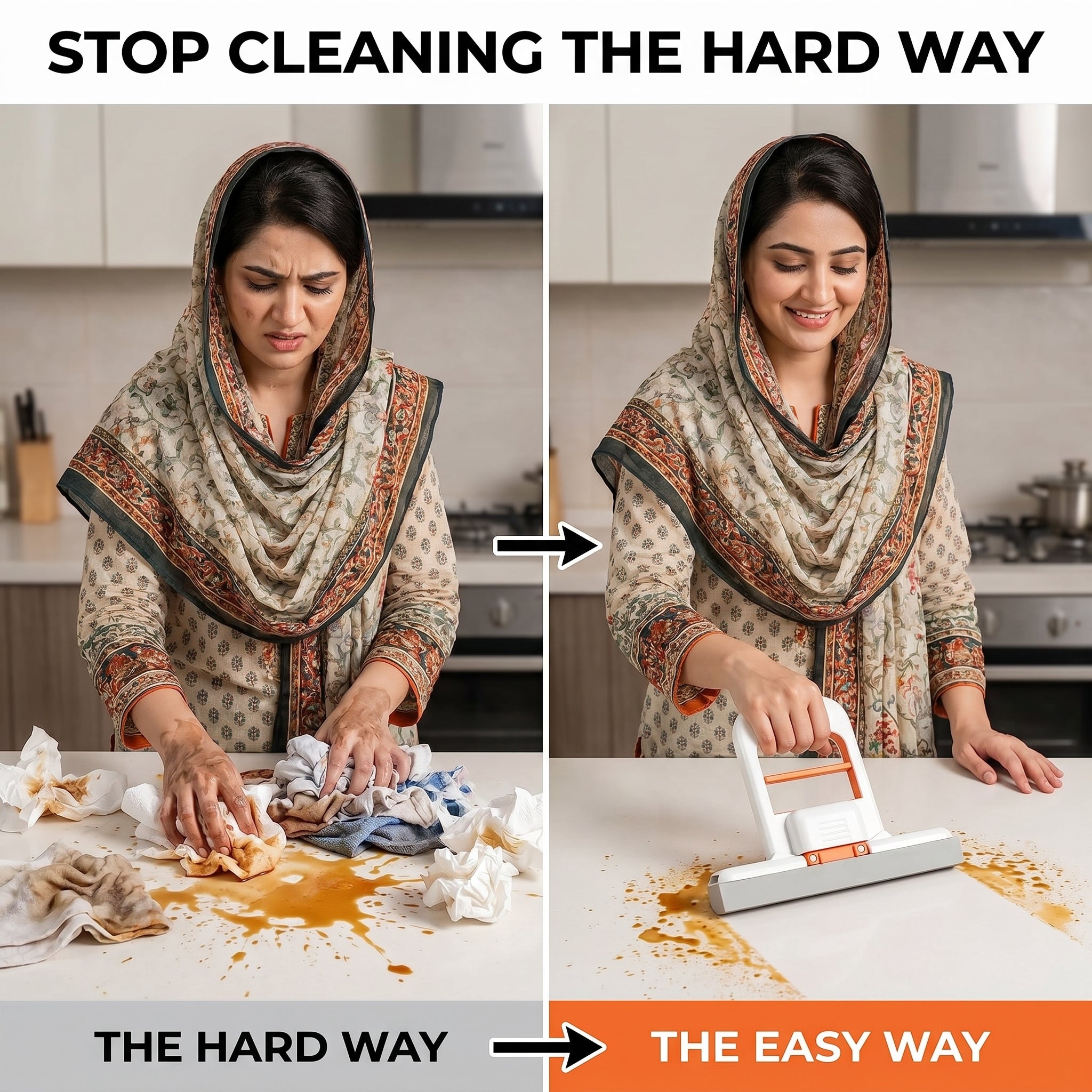 Self-Squeezing Mini Foldable Mop™