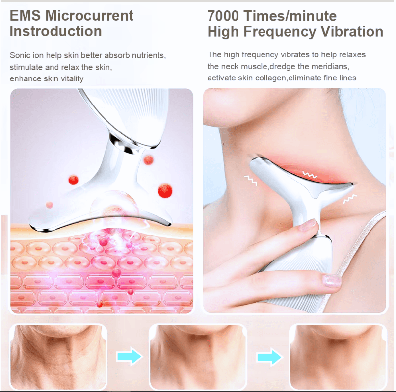 Auraébelle EMS Face & Neck Beauty Sculpting Massager